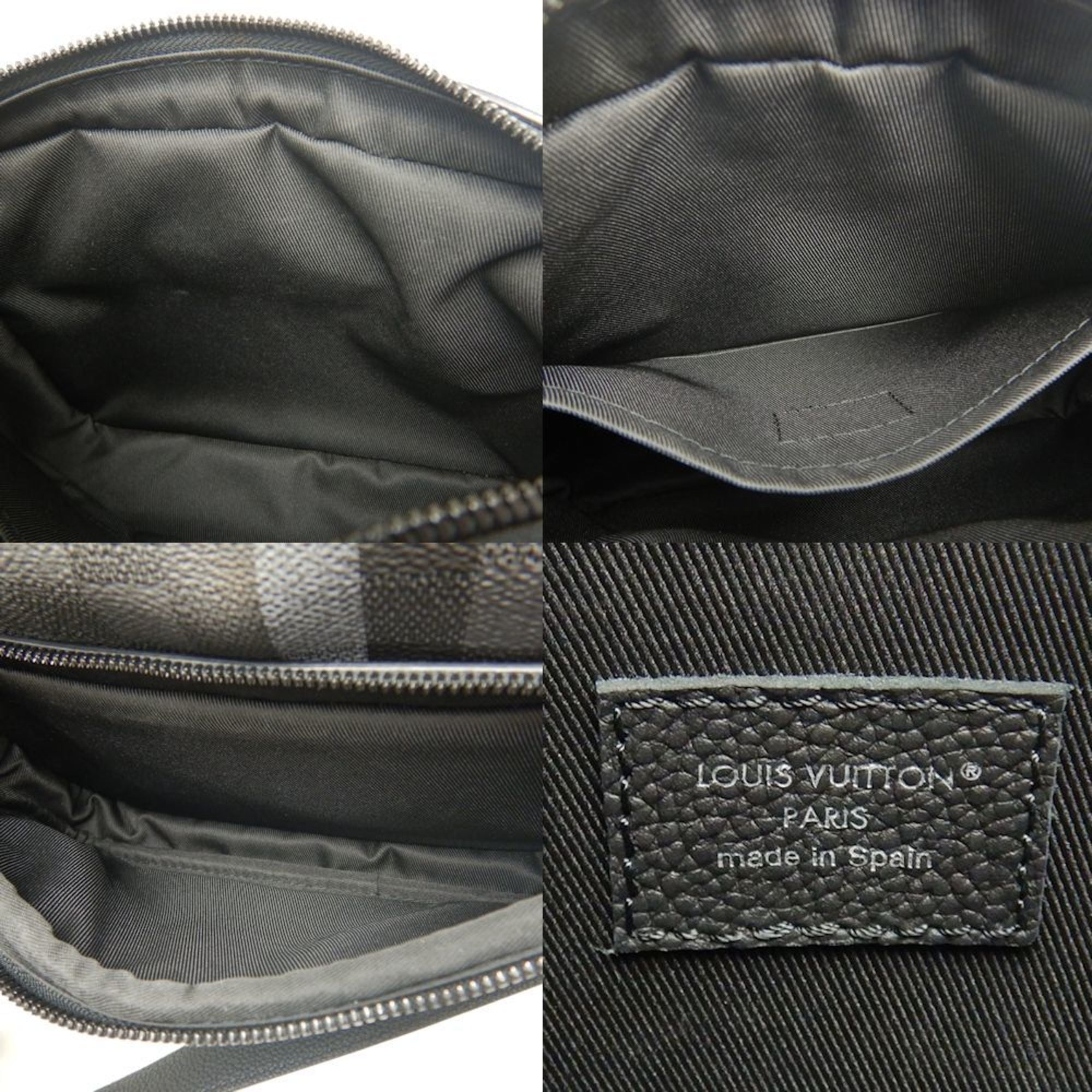 Louis Vuitton Black Noir Pvc Shoulder Bag