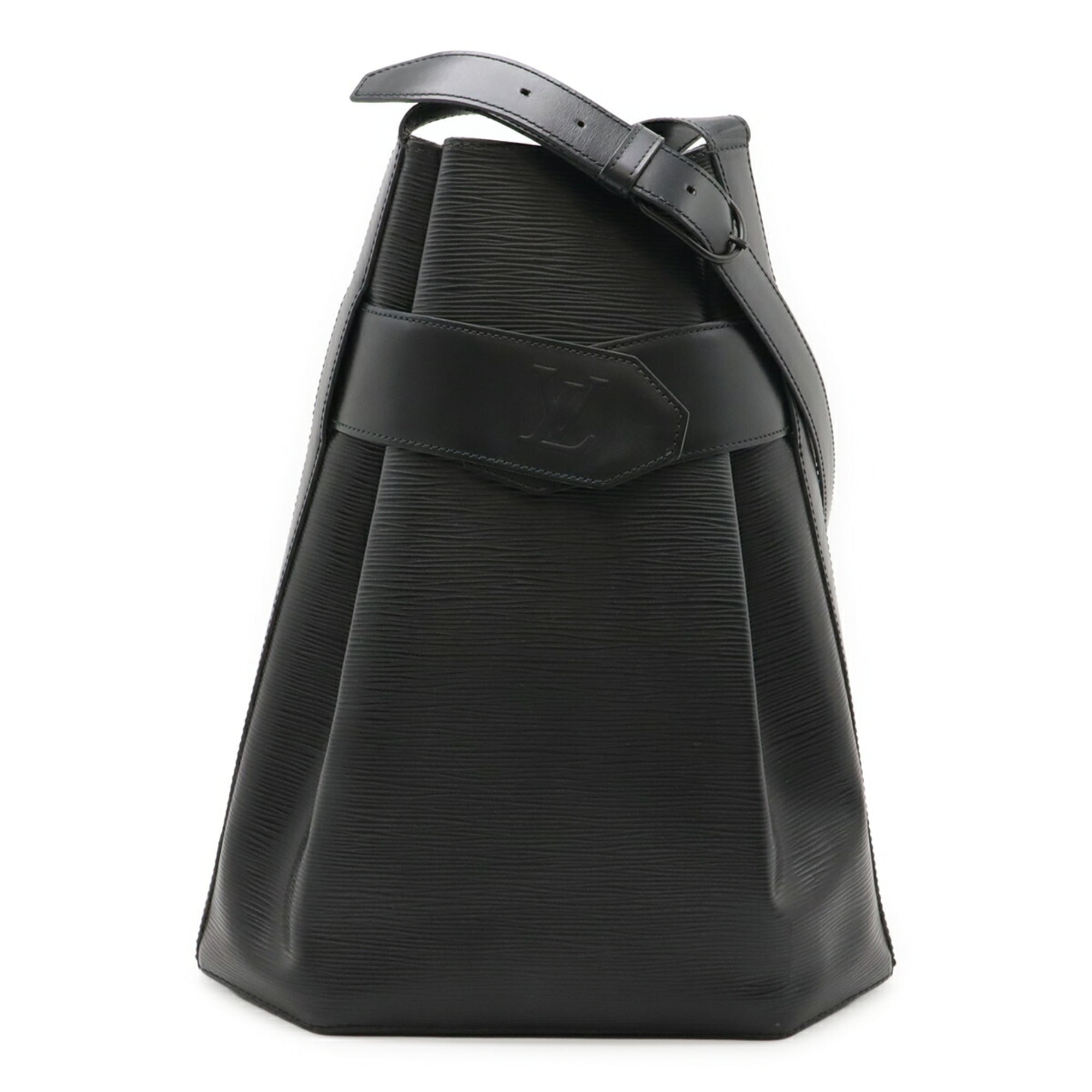 Louis Vuitton Noir Epi Leather Pouch Shoulder Bag