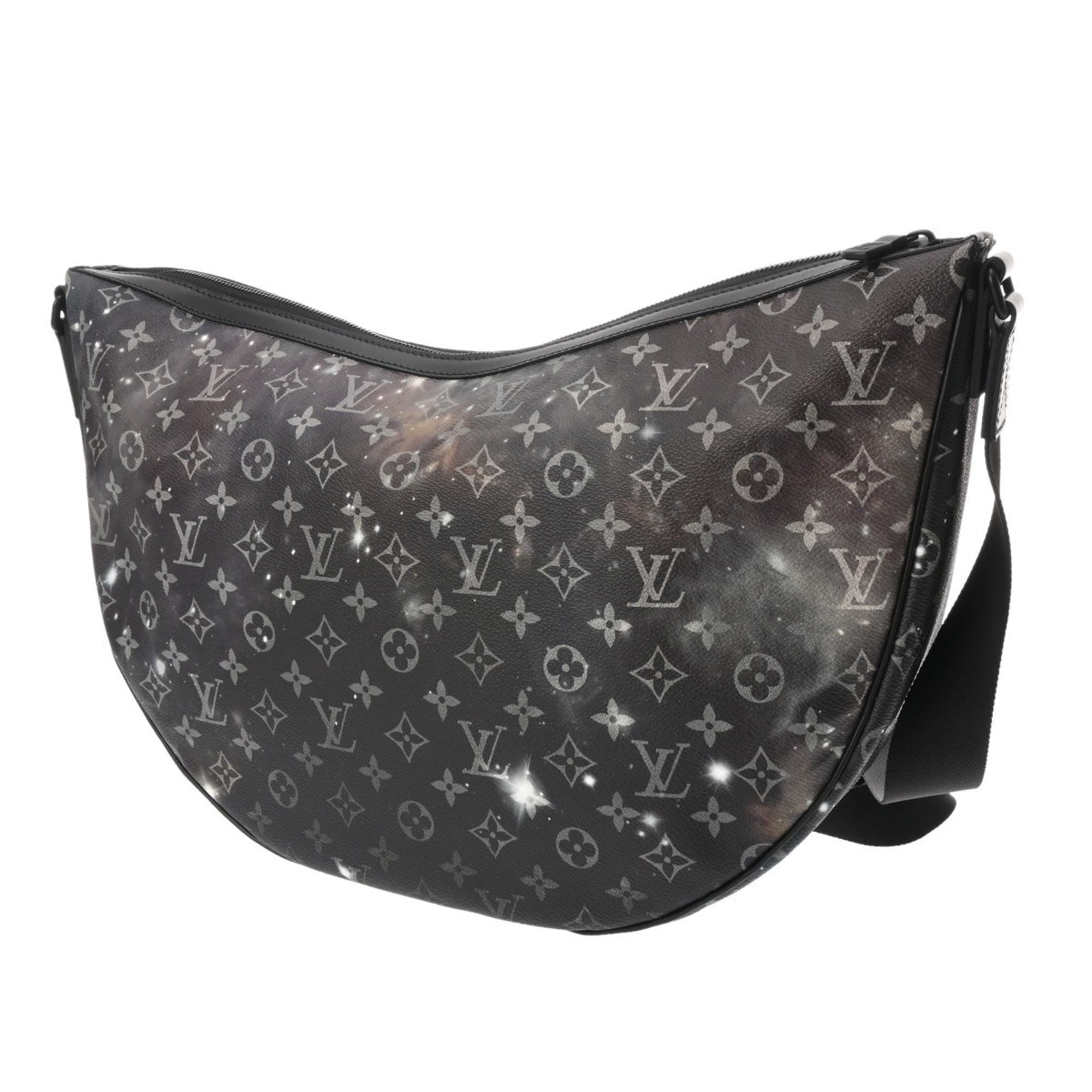 Louis Vuitton Black Monogram Canvas Sling Bag