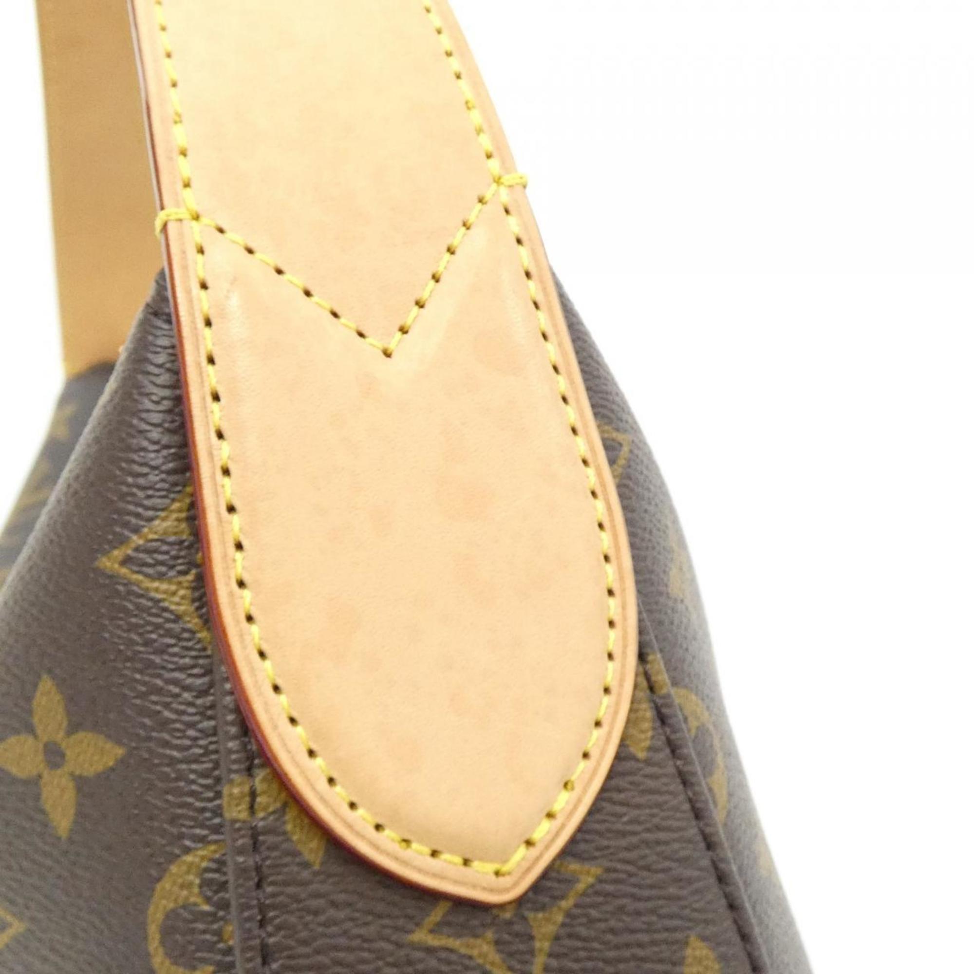 Louis Vuitton Monogram Marron Coated Canvas Shoulder Bag