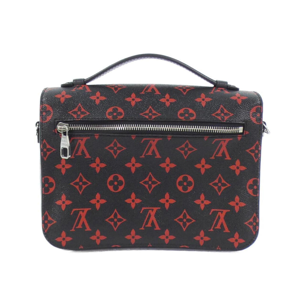 Louis Vuitton Black Rouge Coated Canvas Handbag Pochette