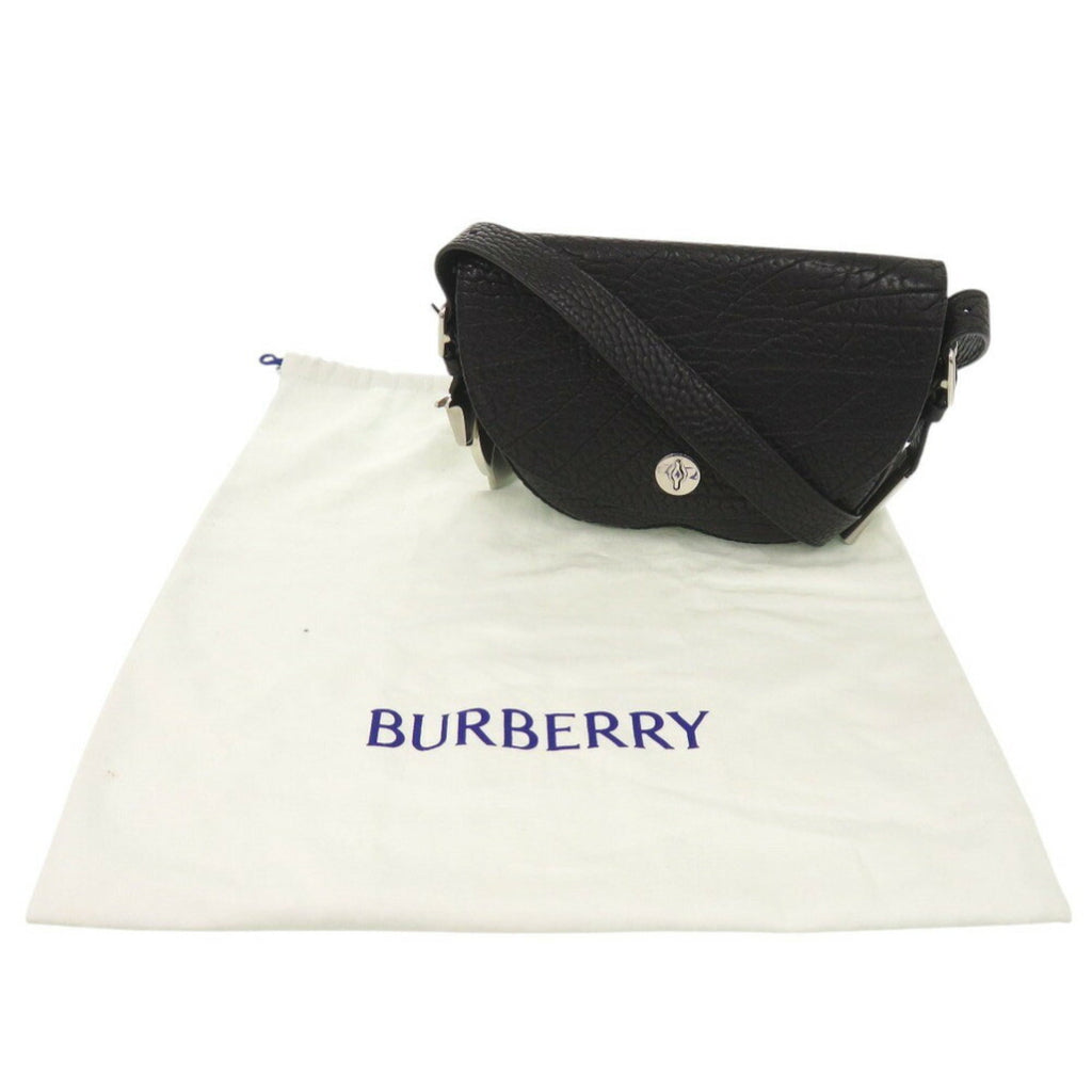 Burberry Black Leather Shoulder Bag