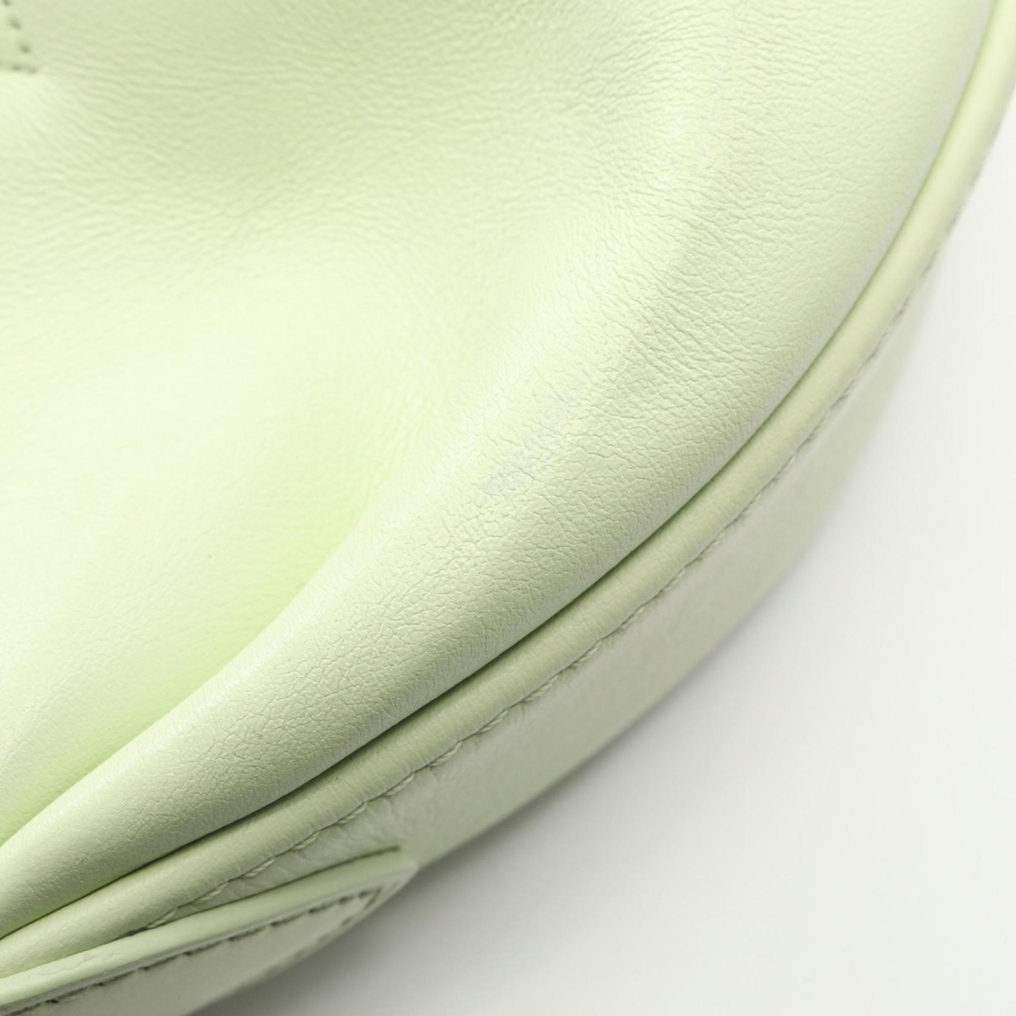 Louis Vuitton Green Leather Handbag