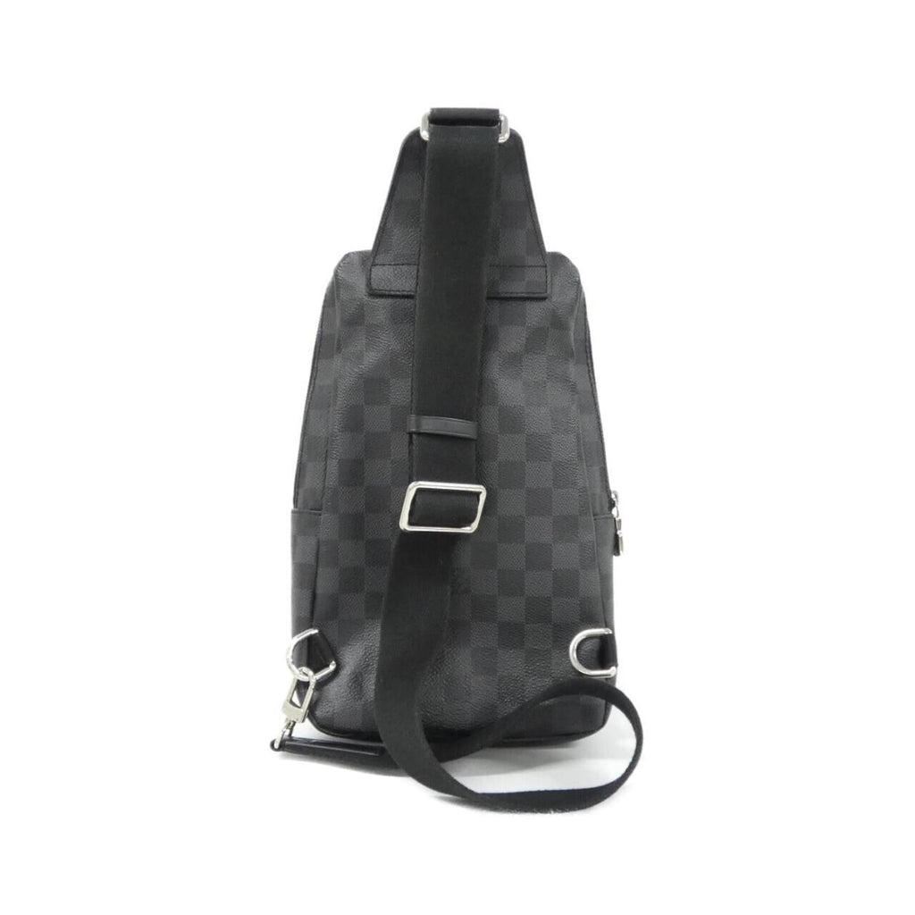 Louis Vuitton Graphite Coated Canvas Shoulder Bag
