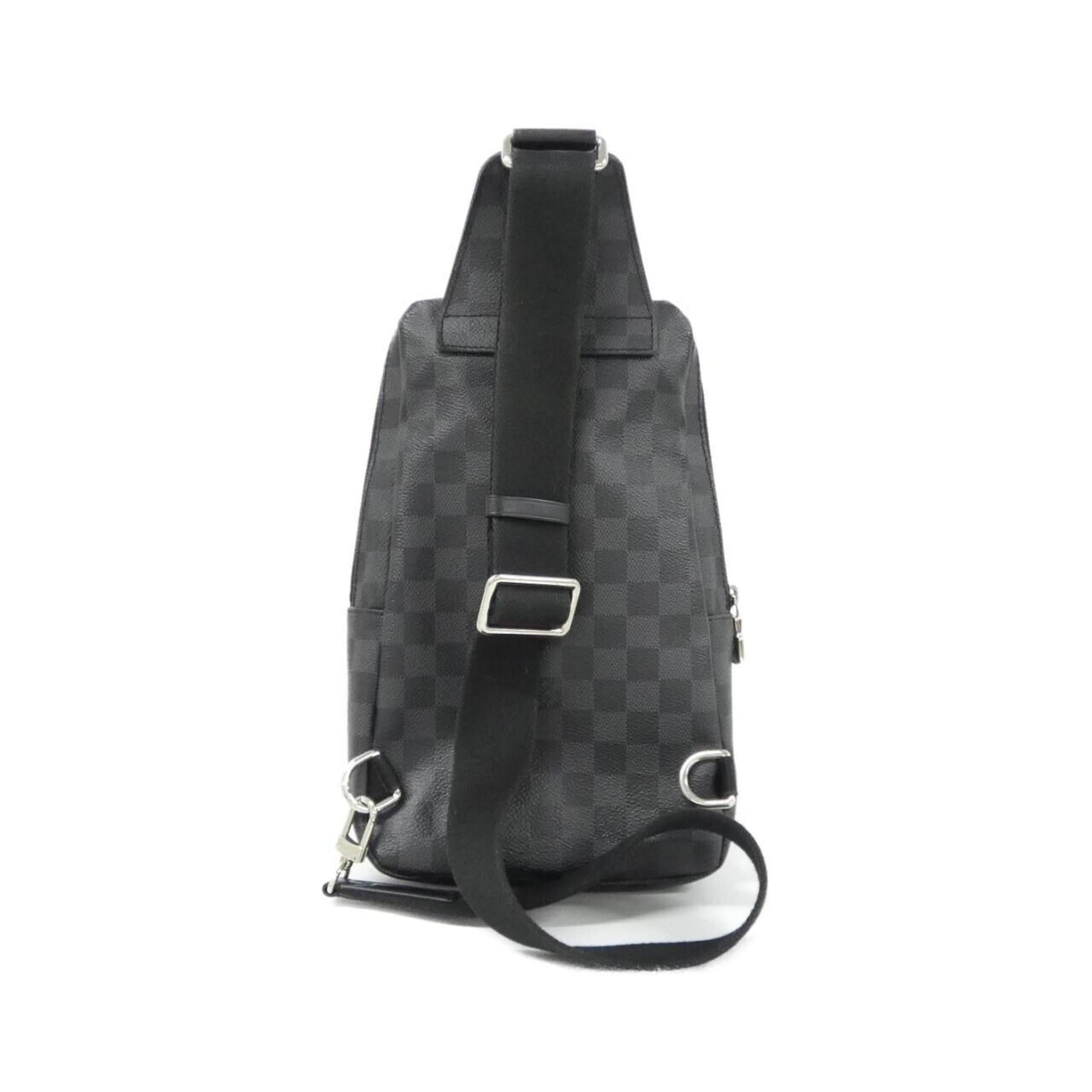 Louis Vuitton Graphite Coated Canvas Shoulder Bag