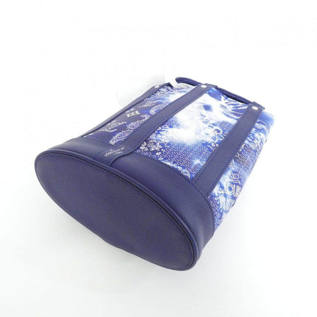 Louis Vuitton Blue Leather Shoulder Bag
