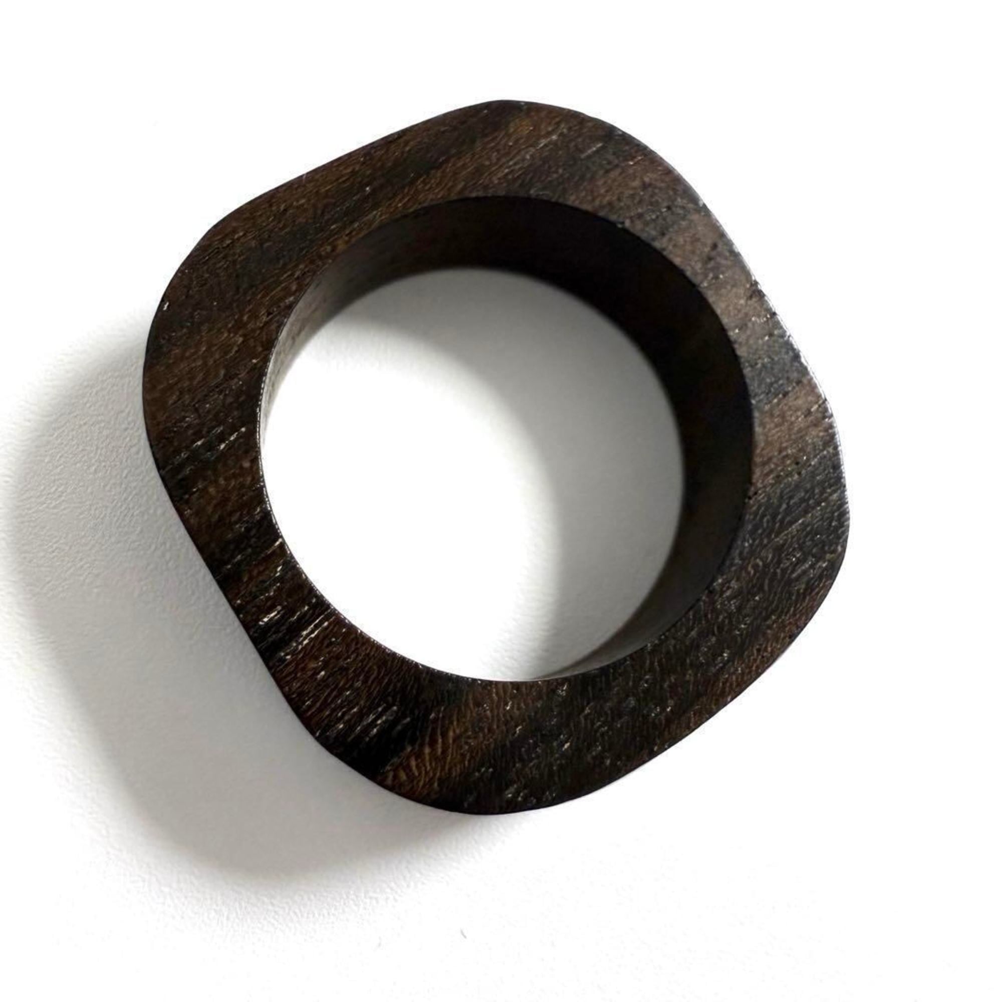 Louis Vuitton Metal Wood Band Ring