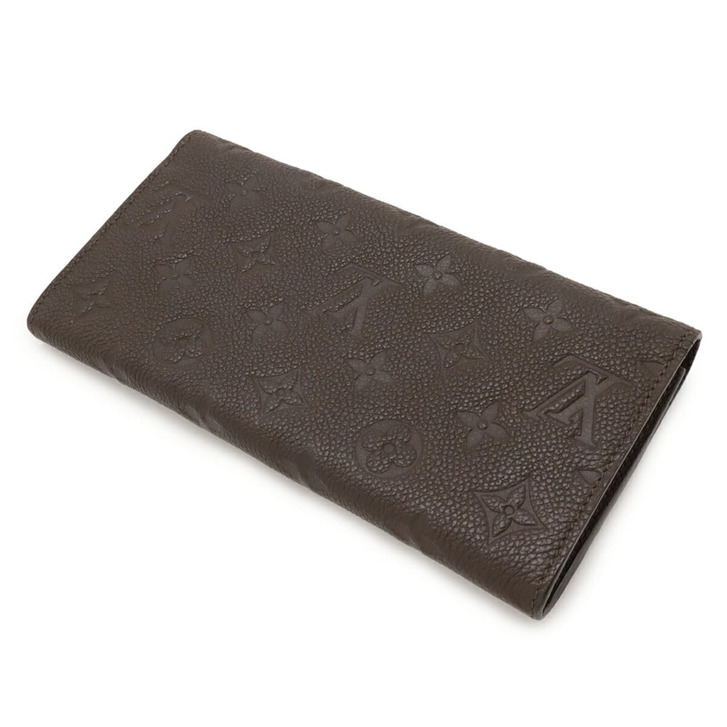 Louis Vuitton Monogram Empreinte Earth Monogram Empreinte Long Wallet