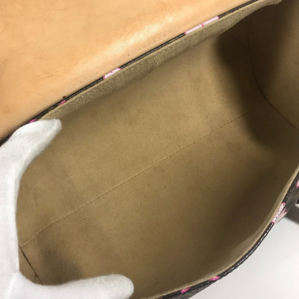 Louis Vuitton Brown Monogram Pink Monogram Handbag Shoulder Bag Tote Bag