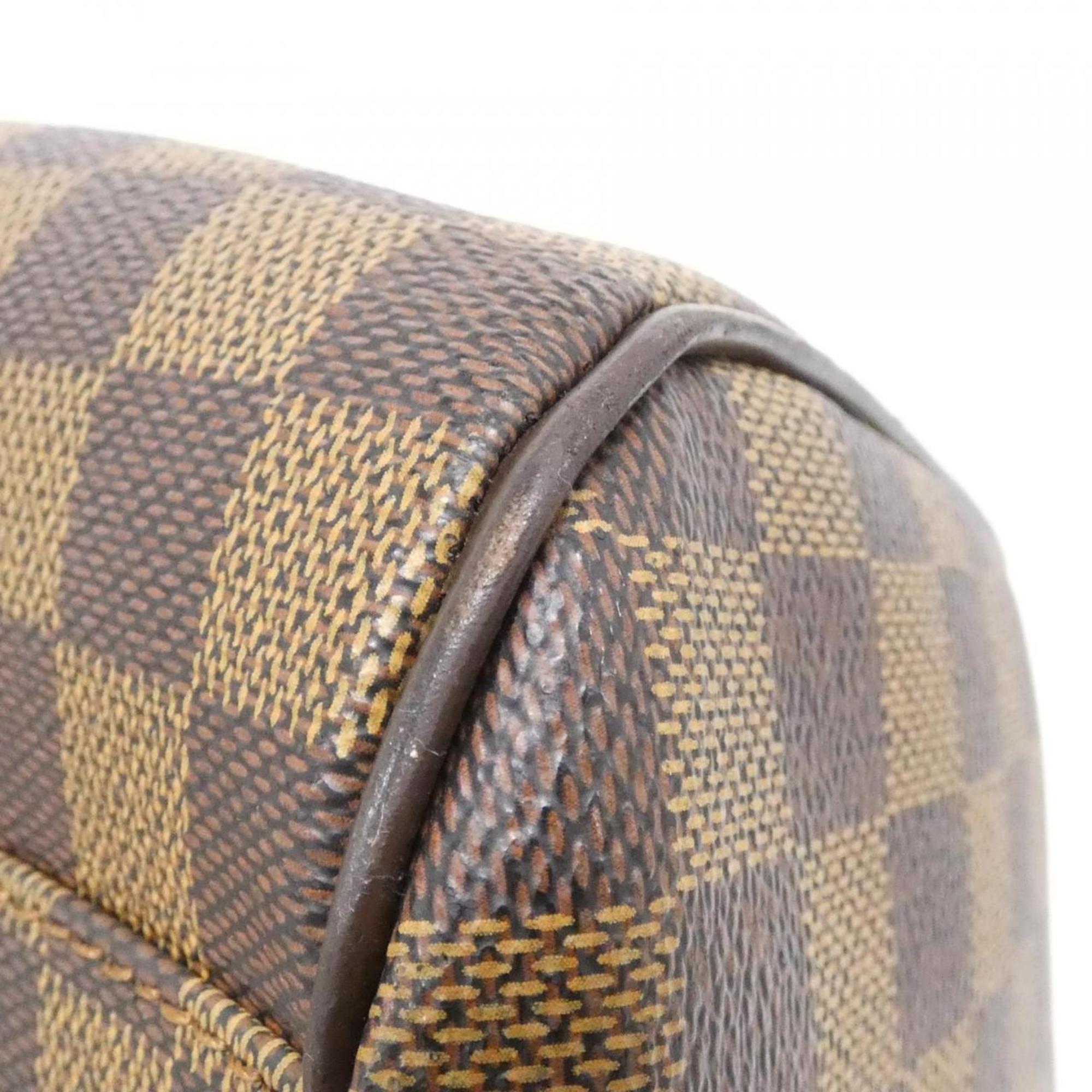 Louis Vuitton Ebene Coated Canvas Boston Bag
