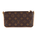 Louis Vuitton Brown Monogram Monogram Handbag Pochette Pouch