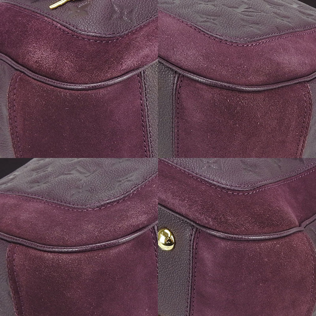 Louis Vuitton Monogram Empreinte Purple Monogram Empreinte Handbag Shoulder Bag
