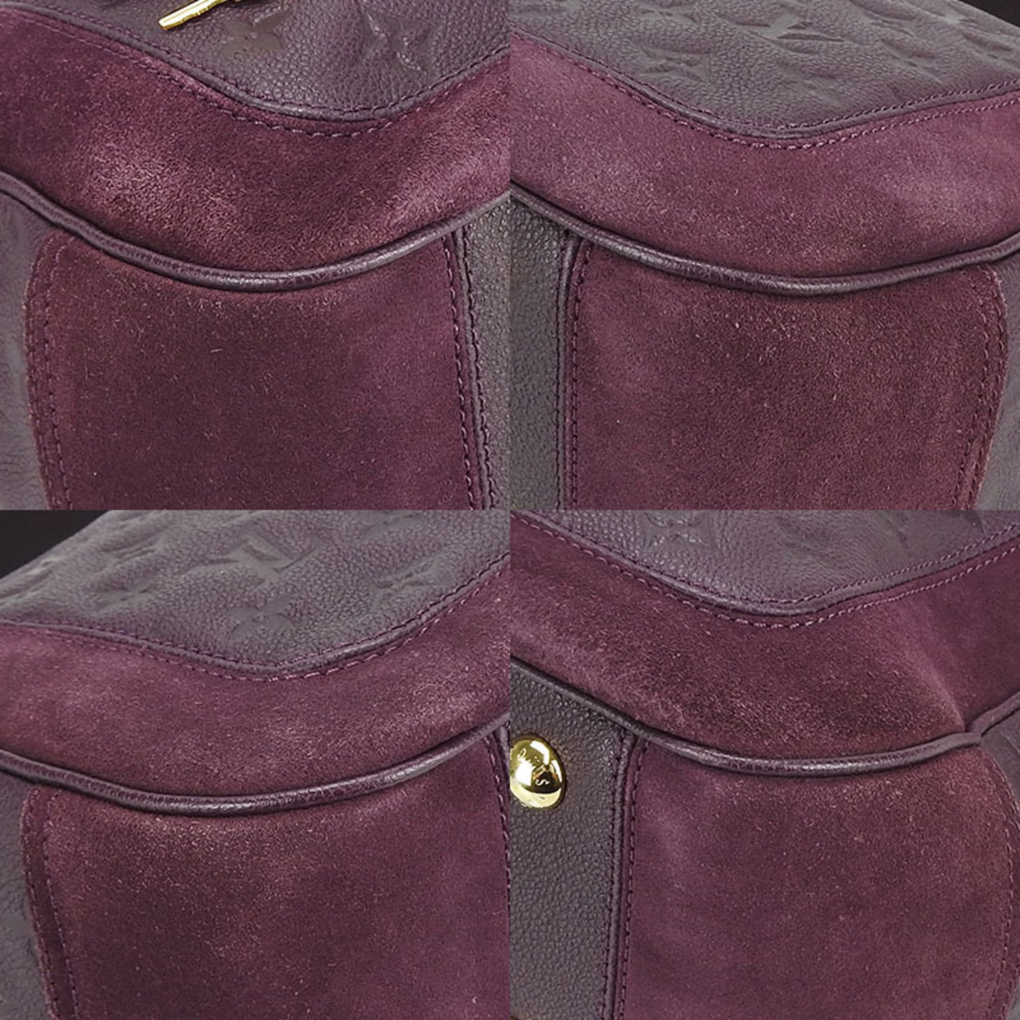 Louis Vuitton Monogram Empreinte Purple Monogram Empreinte Handbag Shoulder Bag