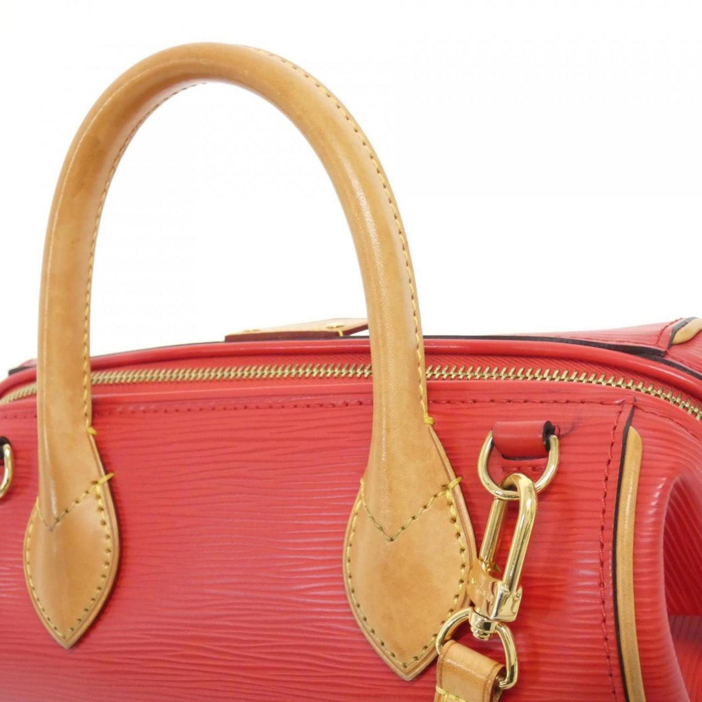 Louis Vuitton Coquelicots Leather Boston Bag