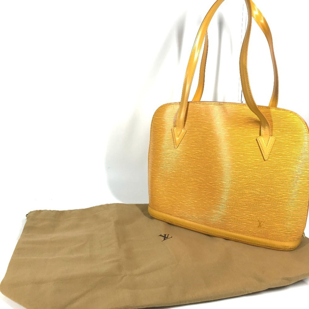 Louis Vuitton Galle Yellow Epi Leather Shoulder Bag