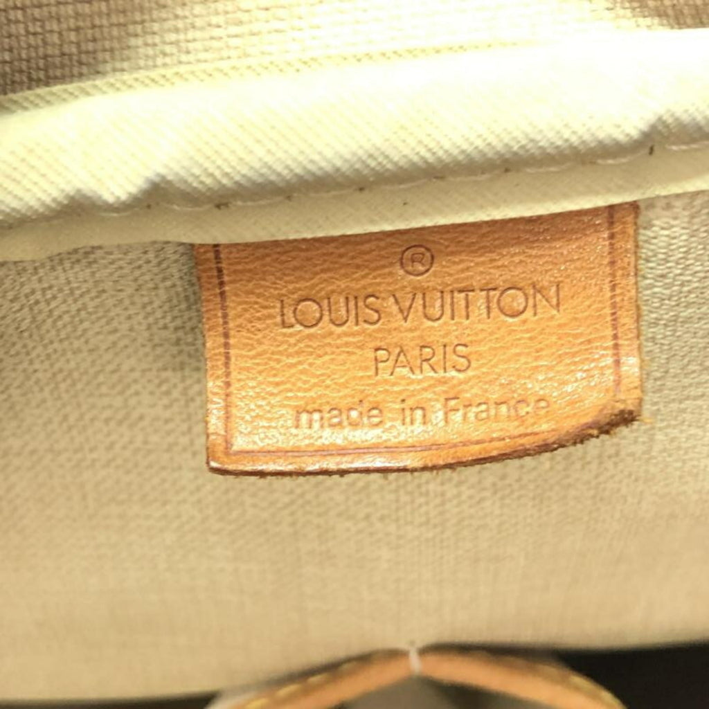 Louis Vuitton Brown Leather Handbag