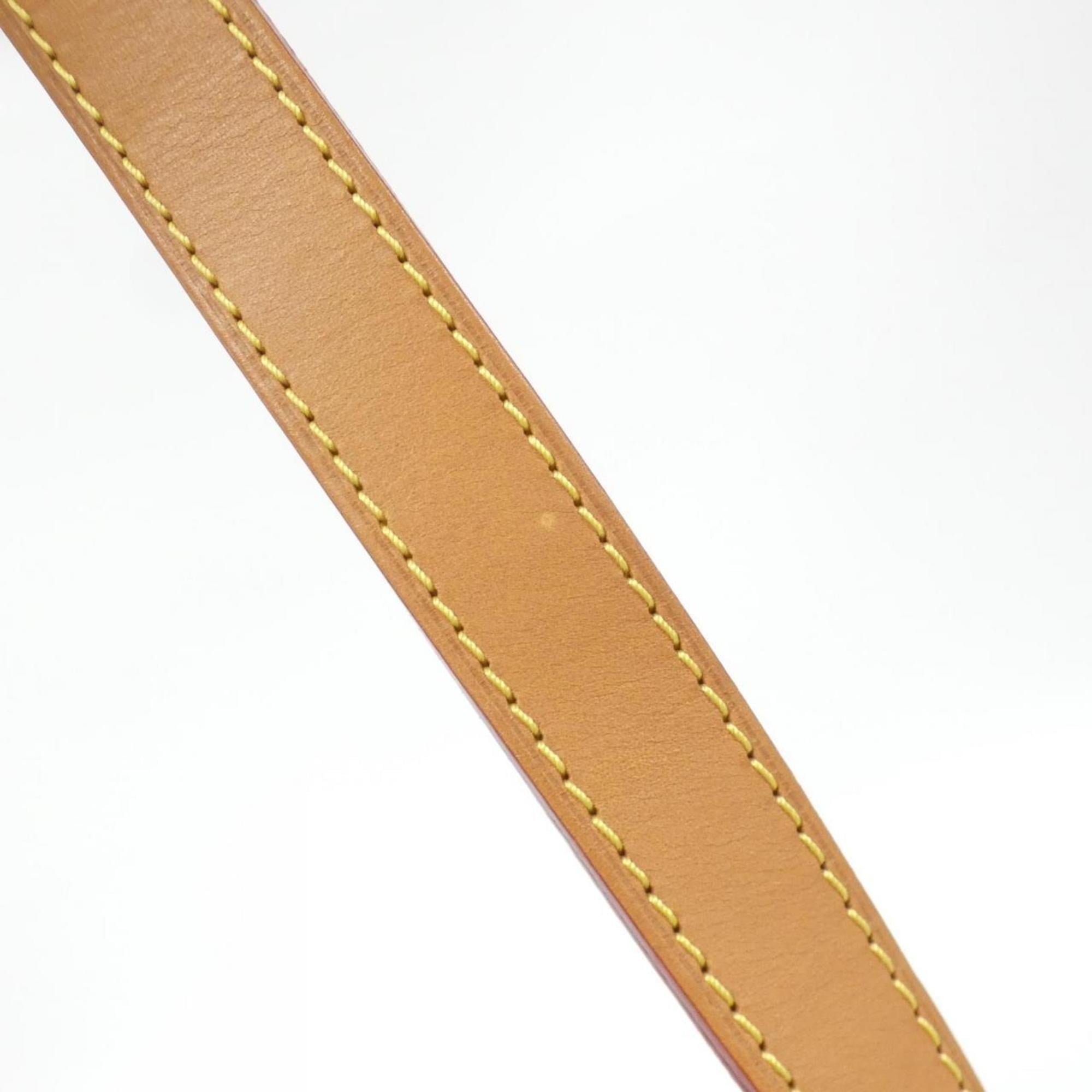 Louis Vuitton Brown Coated Canvas Shoulder Bag