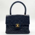 Chanel Black Leather Handbag