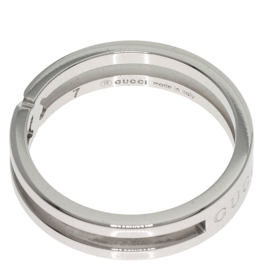 Gucci White Gold (18K) Band Ring (Pre-Owned)
