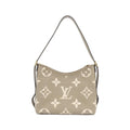 Louis Vuitton Cream Tourterelle Leather Pouch Shoulder Bag