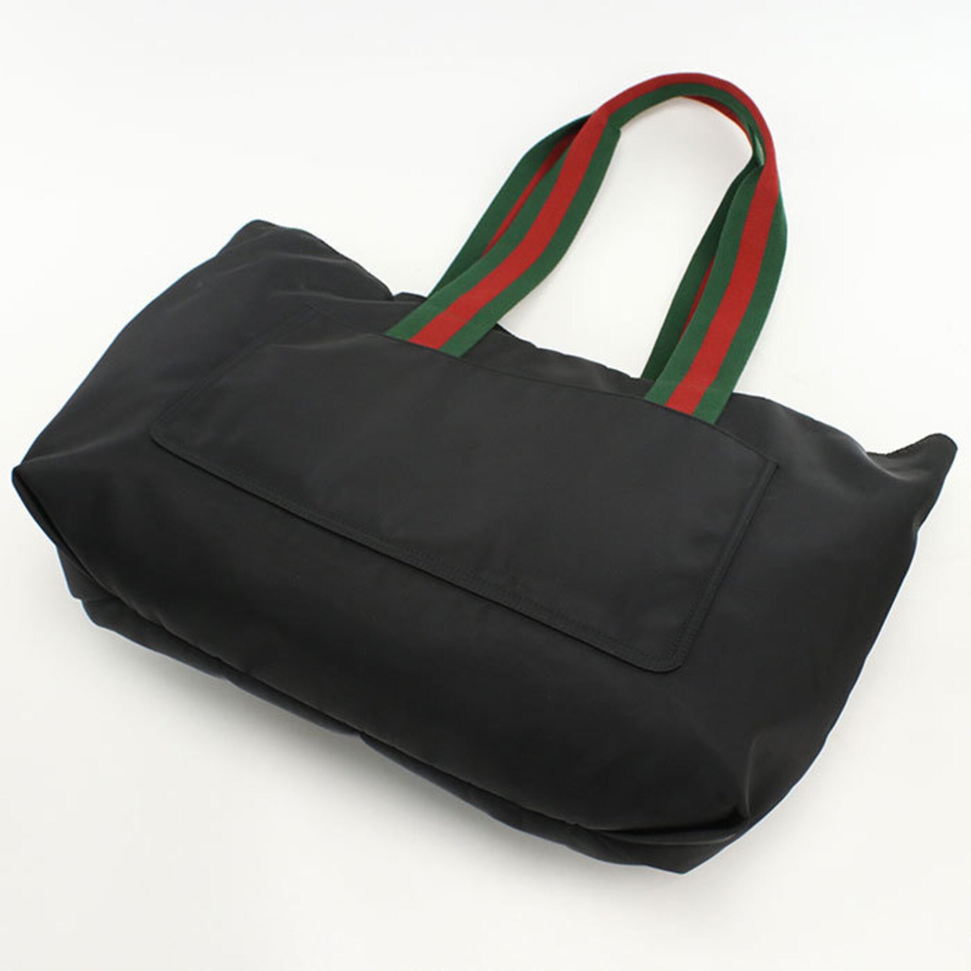Gucci Black Nylon Tote Bag (Pre-Owned)