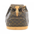 Louis Vuitton Brown Coated Canvas Backpack