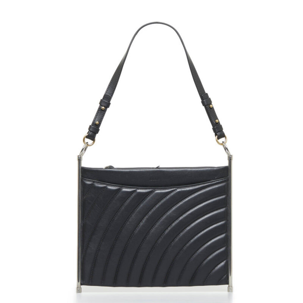 Chloé Ethel Black Khaki Handbag Shoulder Bag Tote Bag (Pre-Owned)