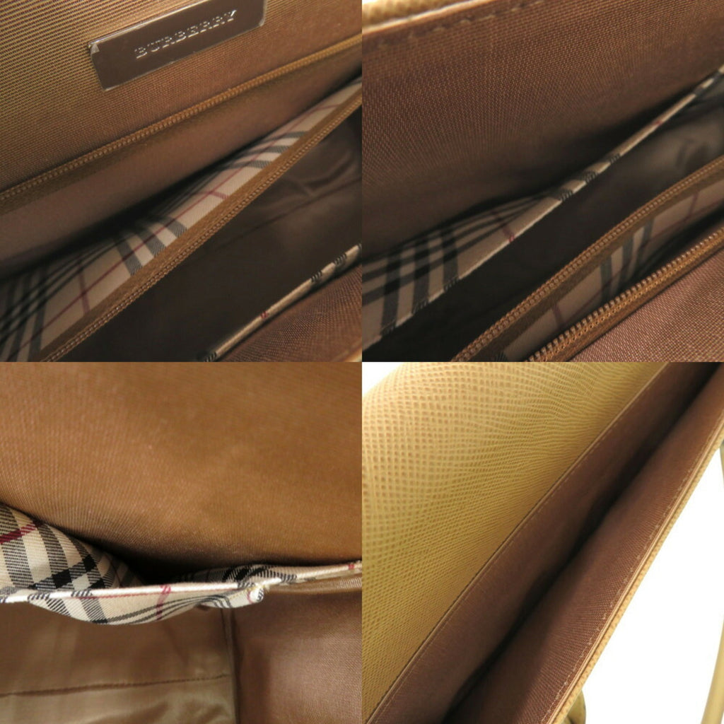 Burberry Beige Pvc Handbag