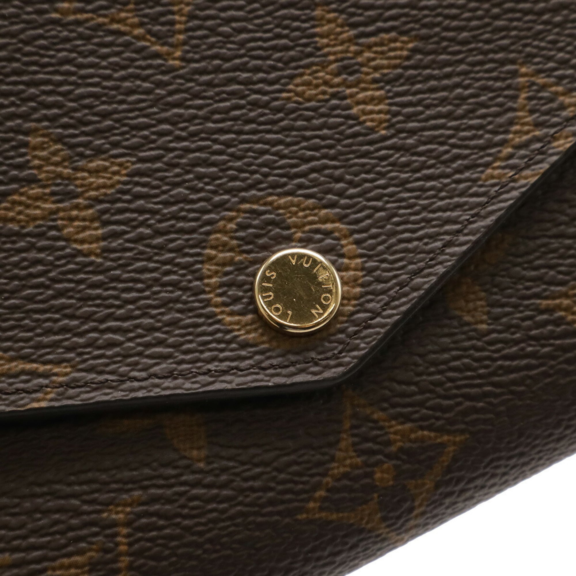 Louis Vuitton Brown Monogram Pvc Long Wallet