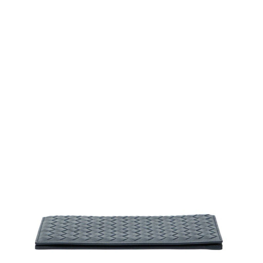 Bottega Veneta Navy Leather Wallet (Bi-Fold)