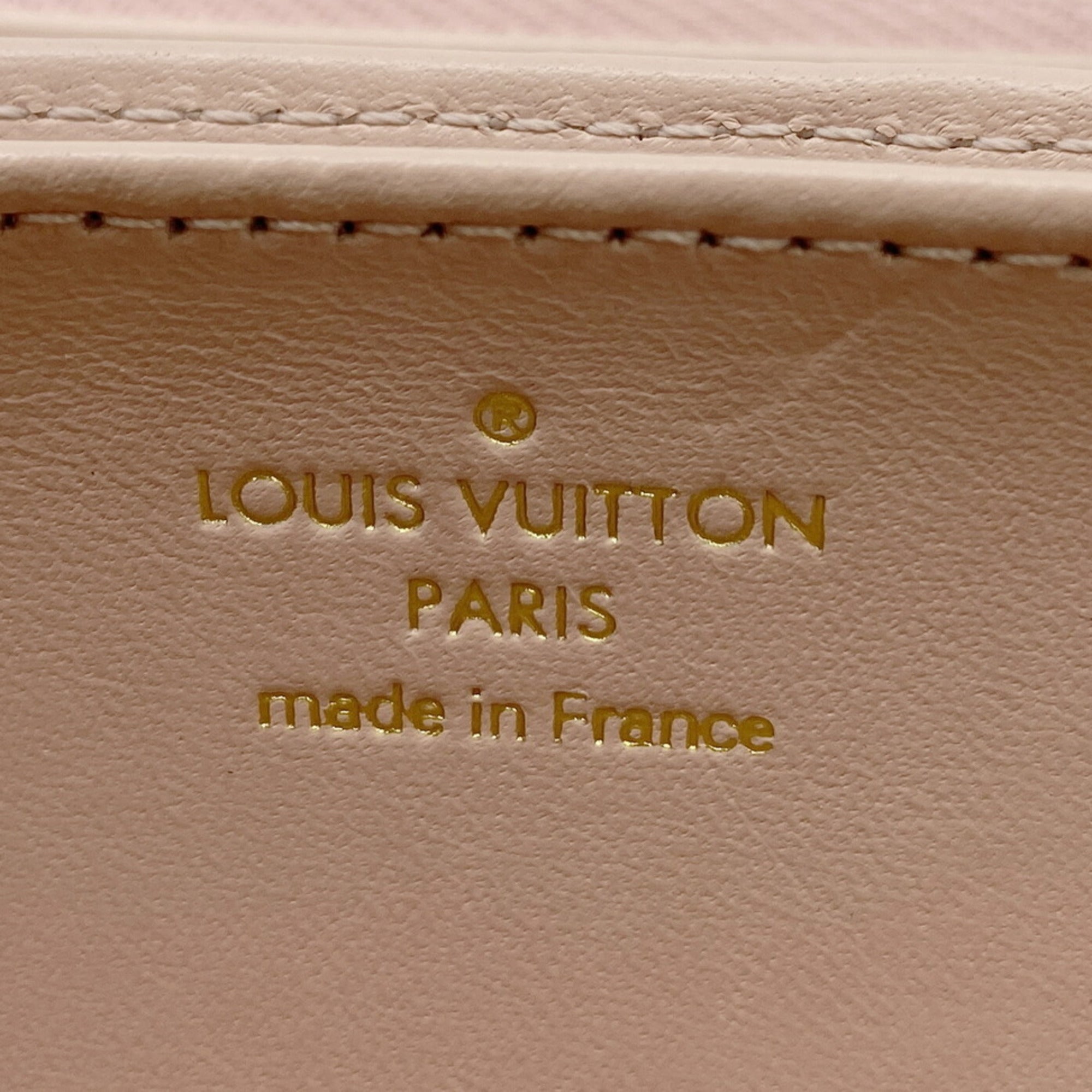Louis Vuitton Multi-Color White Leather Long Wallet
