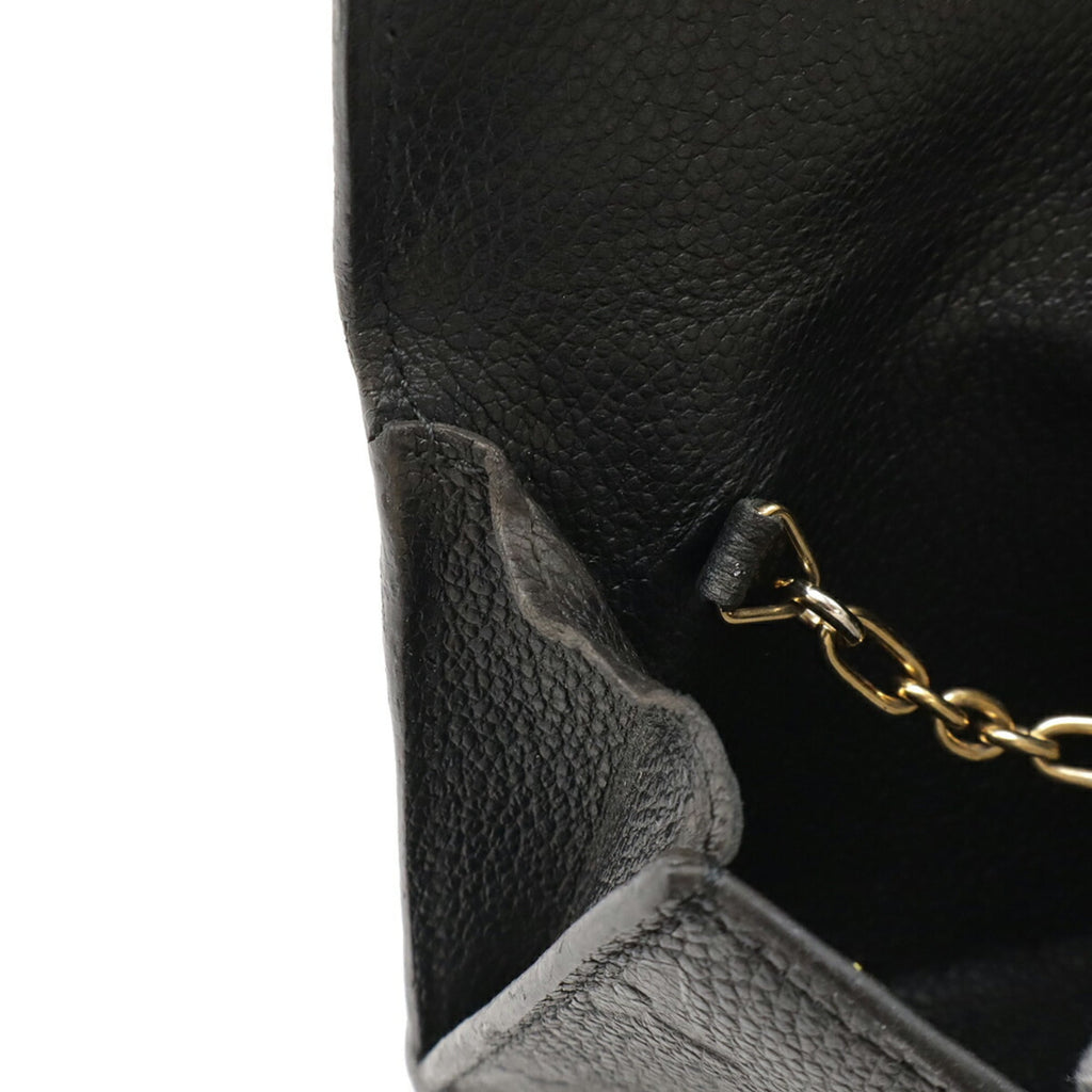 Louis Vuitton Monogram Empreinte Black Noir Monogram Empreinte Coin Purse/Coin Case