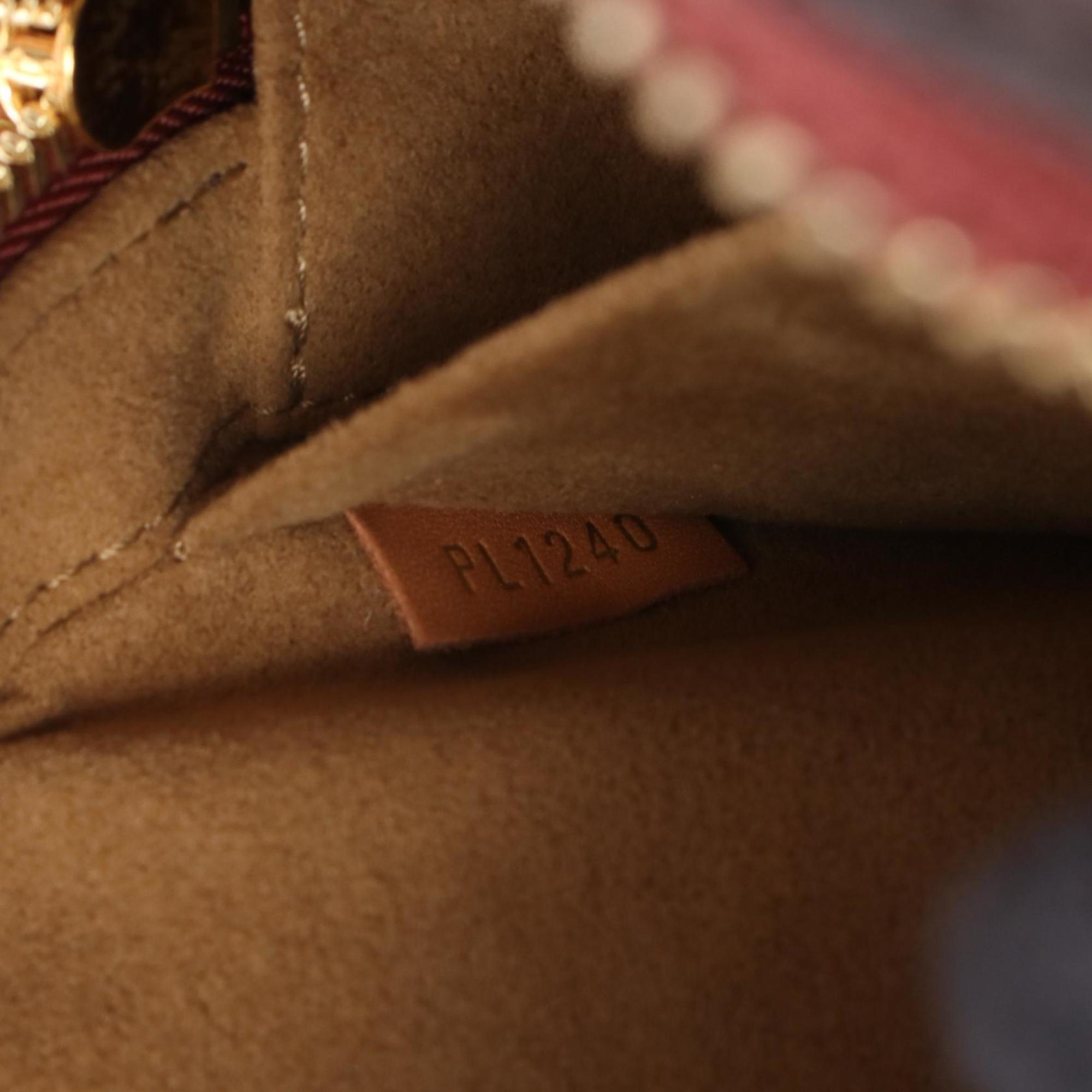 Louis Vuitton Brown Monogram Coated Canvas Shoulder Bag
