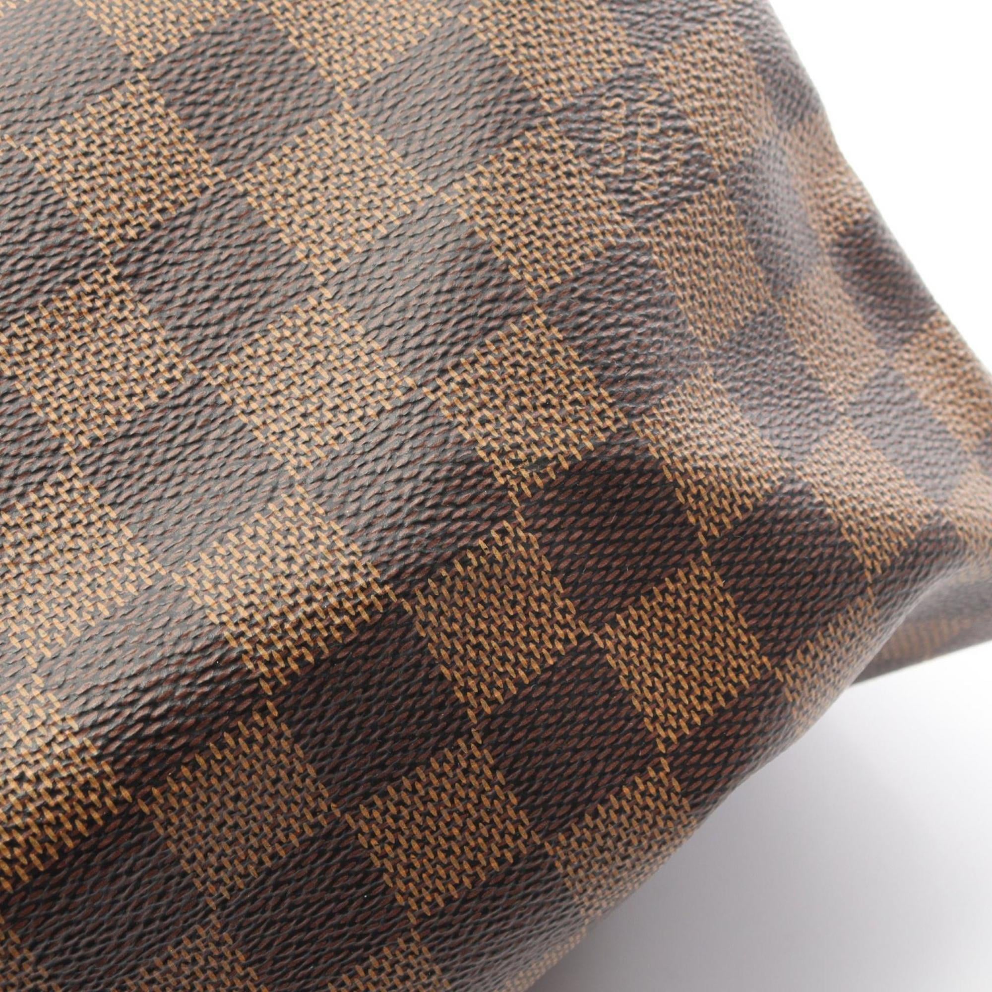 Louis Vuitton Brown Ebene Coated Canvas Leather Handbag