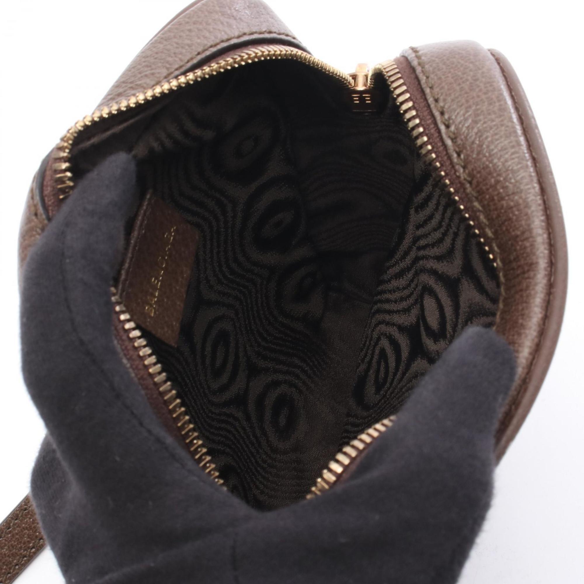 Balenciaga Beige Brown Coated Canvas Leather Handbag Shoulder