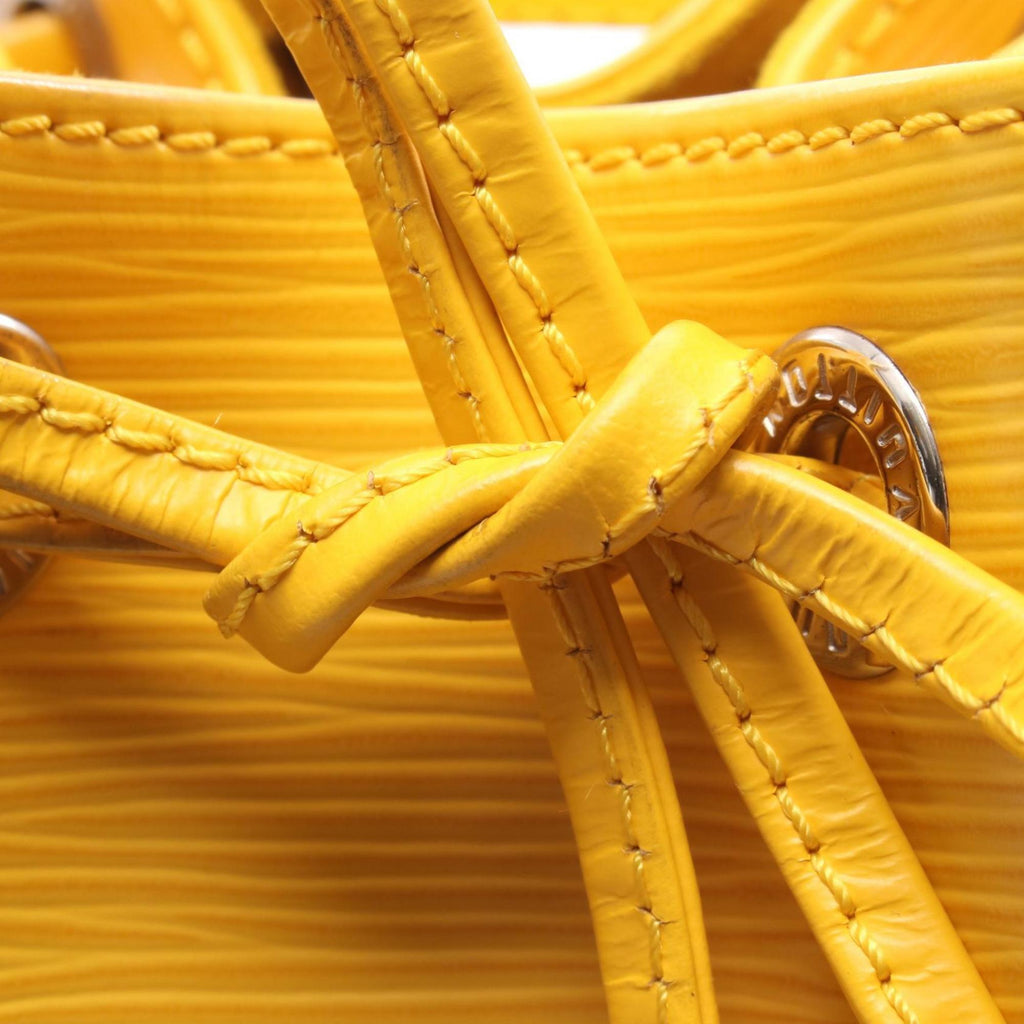 Louis Vuitton Mimosa Yellow Epi Leather Shoulder Bag