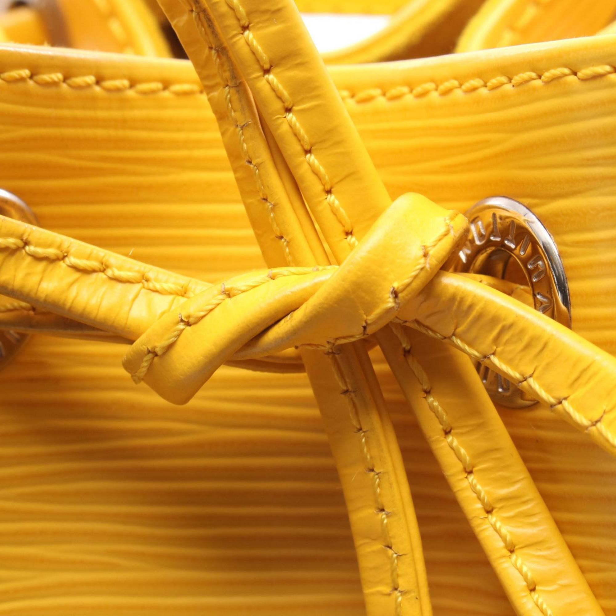 Louis Vuitton Mimosa Yellow Epi Leather Shoulder Bag