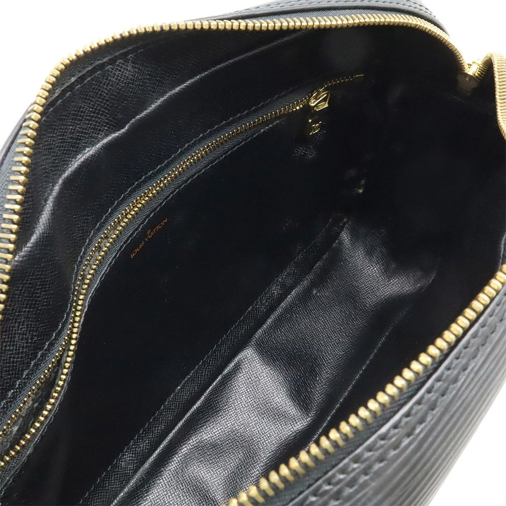Louis Vuitton Noir Epi Leather Shoulder Bag