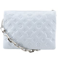 Louis Vuitton Light Blue Monogram Shoulder Bag