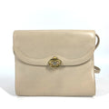 Celine Beige Leather Shoulder Bag
