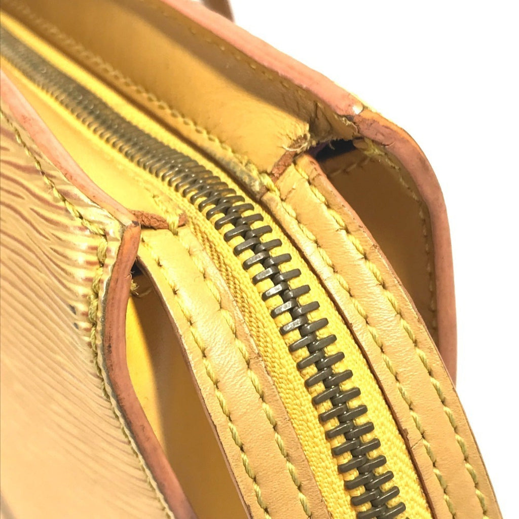Louis Vuitton Yellow Epi Leather Handbag Tote Bag