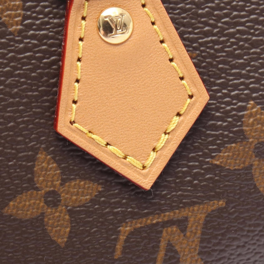 Louis Vuitton Brown Coated Canvas Pvc Monogram Leather Handbag