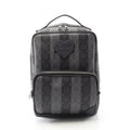 Louis Vuitton Black Gray Coated Canvas Backpack