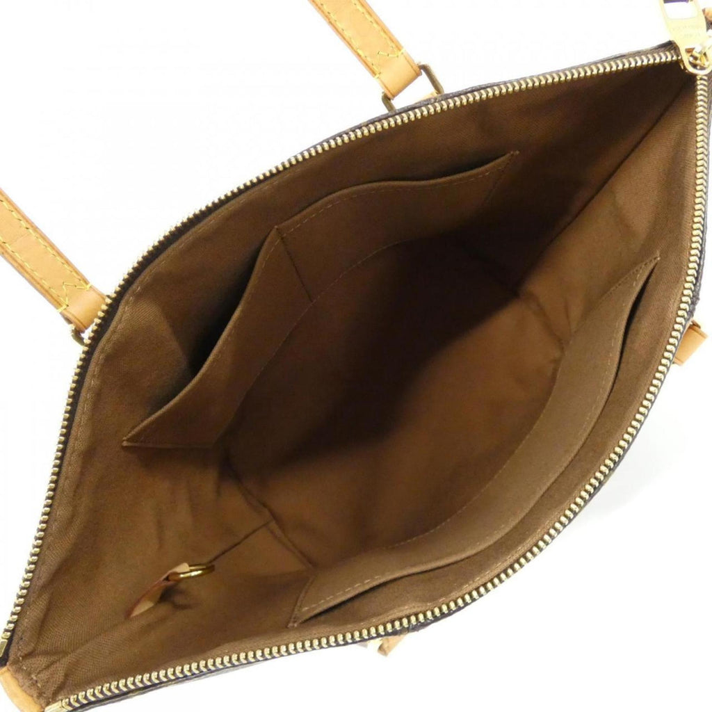 Louis Vuitton Brown Coated Canvas Handbag