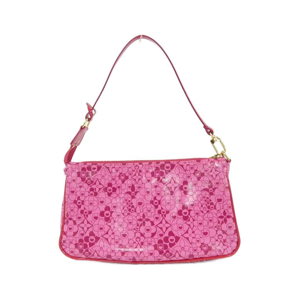 Louis Vuitton Rose Pvc Pochette Pouch