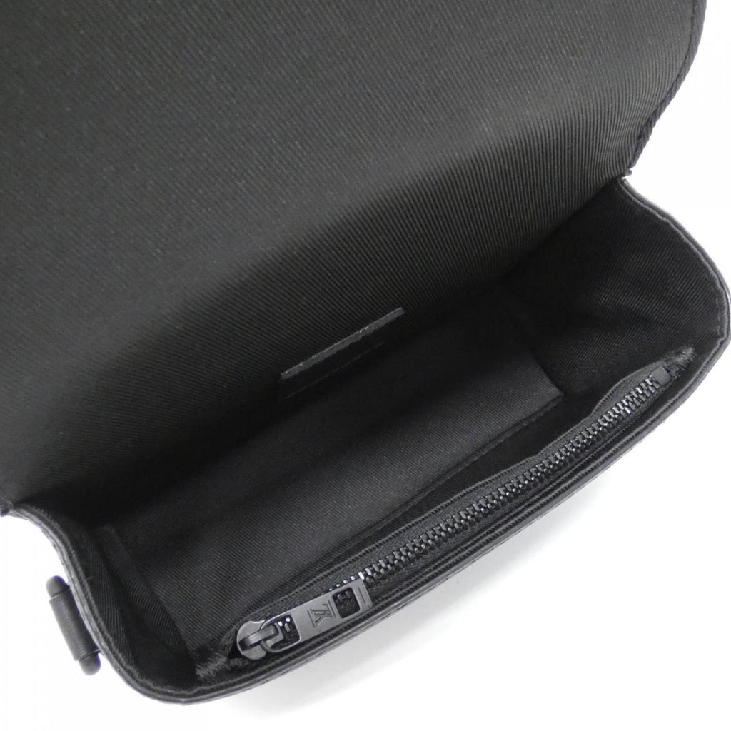Louis Vuitton Black Leather Shoulder Bag