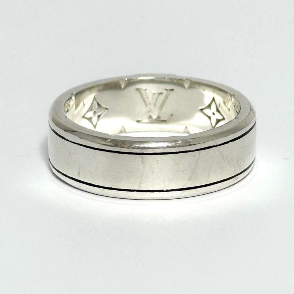 Louis Vuitton Silver Silver 925 Band Ring