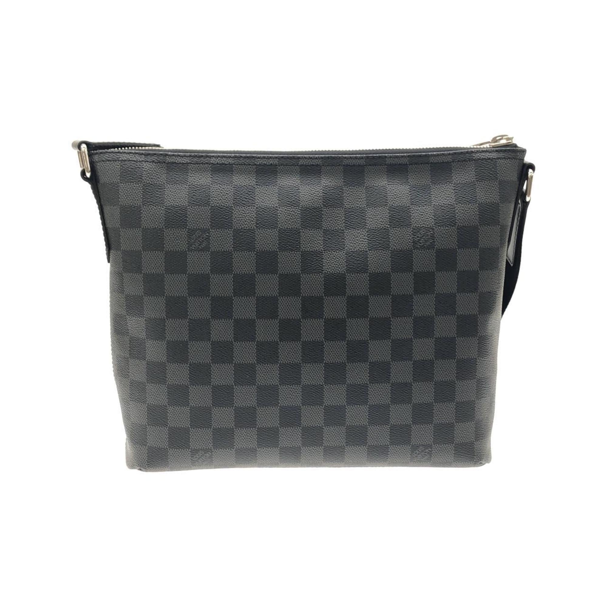 Louis Vuitton Graphite Coated Canvas Shoulder Bag