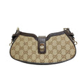 Gucci Gg Canvas Beige Gg Canvas Shoulder Bag (Pre-Owned)