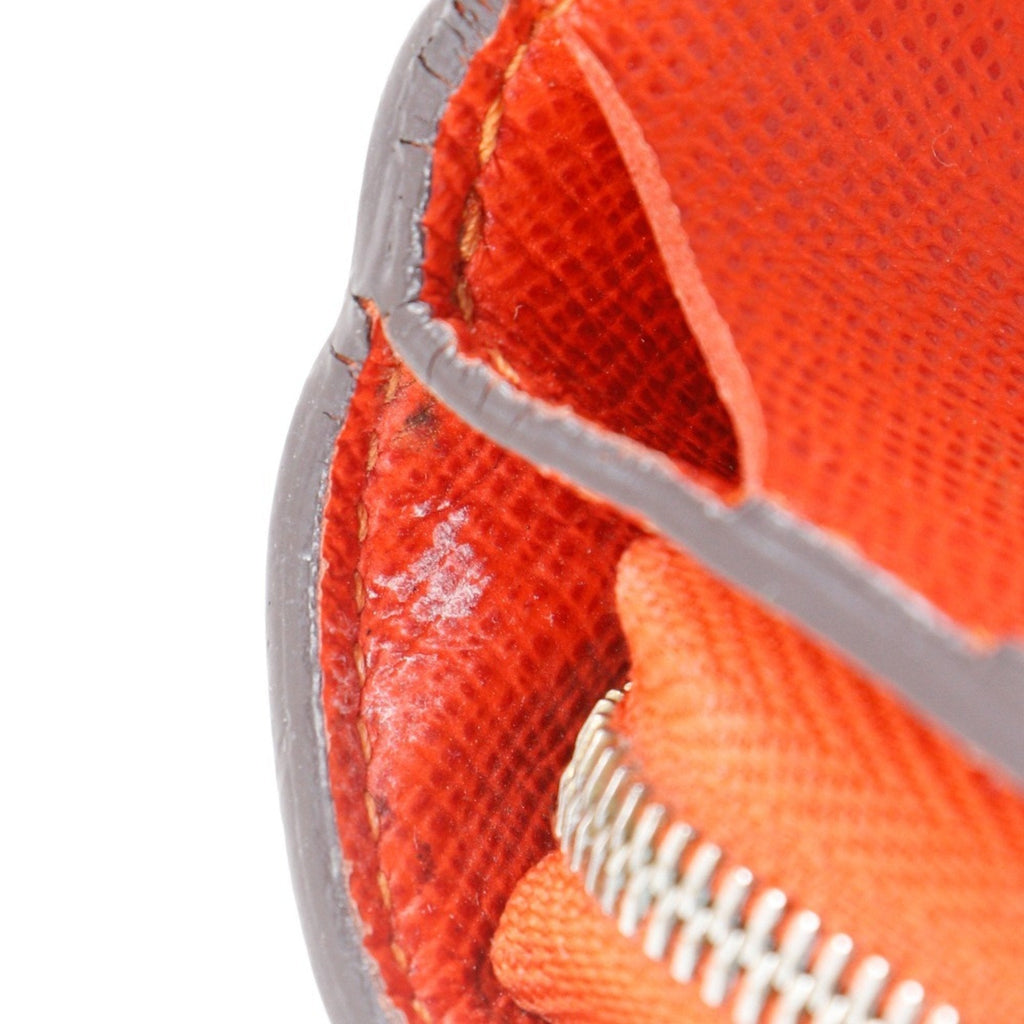 Louis Vuitton Lv Orange Orange Monogram Perforated Wallet